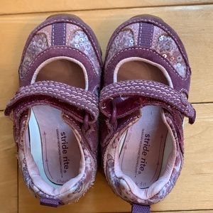 Stride Rite pink and purple shoes💕💜